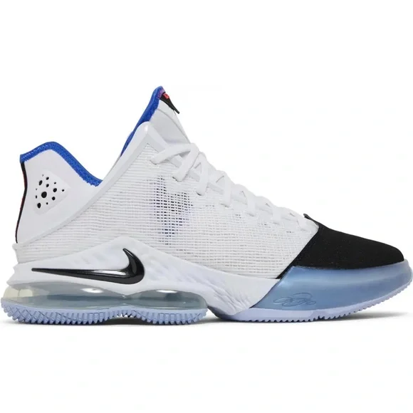 Nike | Shoes | Nike Lebron Xix 9 Low Black Toe White Blue  display picture 1